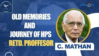 Hyderabad Public School Ramantapur | Golden Jubilee Celebration | Retd Professor C Mathan | Hybiz