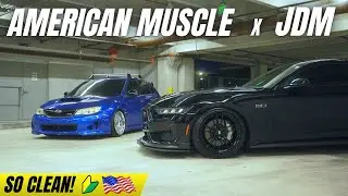 American Muscle meets JDM | Mustang GT & Subaru WRX
