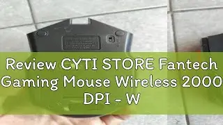 Review CYTI STORE Fantech Gaming Mouse Wireless 2000 DPI - W4 - Black - Taffware