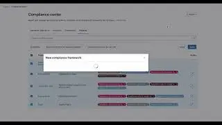 Demo: Update compliance project report for multi frameworks