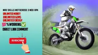 MAD SKILLS MOTOCROSS 3  MOD APK UNLIMITED MONEY/GEMS/ENERGY☠️