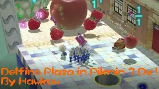 Delfino Plaza in Pikmin 3 Deluxe (Custom Level for ESOS)