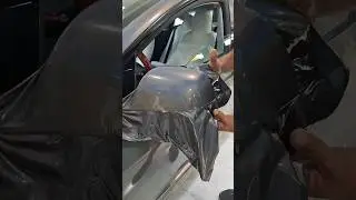 C&oacute;mo vinilar un retrovisor  parte 1 #3m #wrap #tesla #wrapping #carwrap  #motorvinilo #wrappedcar