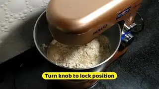 How to make Dough with INALSA Stand Mixer