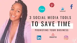 3 Social Media Tools to Save Time Posting | Tailwind, Canva, Planoly, Smarterqueue, Asana (REPLAY)