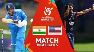 India a vs UsA T20 Wc 2026 Warm Up Match Highlights