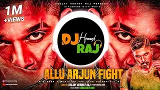 Allu Arjun Fight - DeeJay Hemant Raj | Attitude Dialogues Songs | Allu Arjun Dialogues