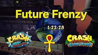 Crash Bandicoot N. Sane Trilogy Warped - Future Frenzy ( Złoty relikt )