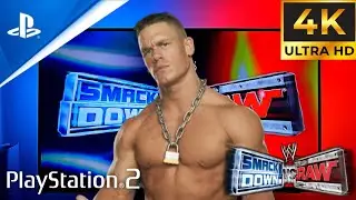 SMACKDOWN VS RAW in 2025 | The PS2 Nostalgia Project | Bias Lighting Setup