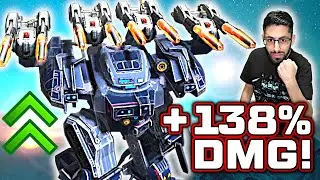 OMG! MK3 TEMPEST w/ 2 Million Damage Clip? +35% Damage BUFF - Behemoth Gameplay War Robots WR