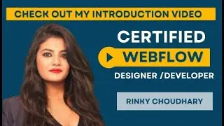 🏆 Certified in Webflow 101 and Webflow Layouts (1 & 2) Upwork Webflow Developer | UI/UX Designer.
