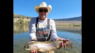 Again, San Juan River Tailwater my client learning AK Fly Fishing System No Fake Fishing