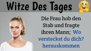 Lustiger Witz 😂 &ndash; Die Frau schlug den Mann | T&auml;glich Witzige Videos!