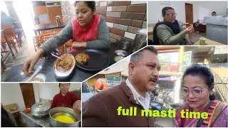 आज मैं और छेरिंग दोनों ने खूब इंजॉय किया//full masti time spend Kiya #Bhunter mein 