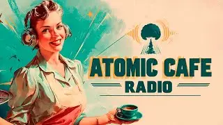 Atomic Caf&eacute; Broadcast ☕ 1950s Jazz, Swing & Country Radio | Vintage Lounge for Study & Gaming