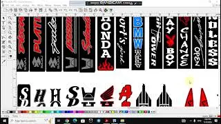 2025 Bike Sticker Design Ideas | Redium Vinyl Decals | Flexi Print + CorelDRAW File || computer kida