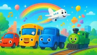 Vehicles Song | Vehicles Galore! Cars, Trucks, and Bikes Oh | Nursery Rhymes & Kids Songs