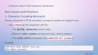Fixing LOAD DATA Premature Stop When Importing Large UTF-8 CSV Files in MySQL