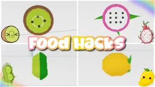 Food Hacks 🥭 🥝 - Adopt Me Building Hacks &bull; Itz Sweet Mango ♡︎