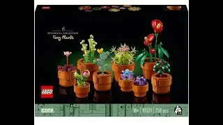 Lego 10329, The Botanical Collection, Small plants. Instruction