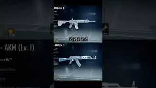 M4 Glacier vs Akm Glacier 🥶                                      #bgmishorts #pubgmobile #pubg