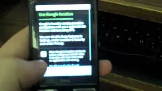 HTC Tattoo running Android 2.1 Eclair