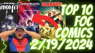 FOC Comics Top 10 Spec Picks Due 2/19/2024 | Comic Speculation | Marvel | DC Comics | Key Comics