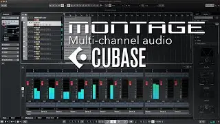 Как настроить Cubase с нуля для многоканальной записи Yamaha MONTAGE