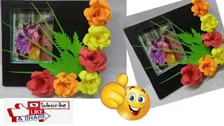 How to make a unique photo frame at home