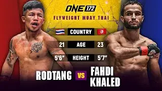 Rodtang In His Element Against Fahdi Khaled 😳 Muay Thai Full Fight
