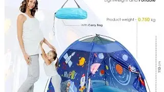 A KID Happy Bear Kids Play Tent House | Kids Tent House Foldable 