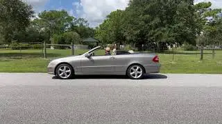 2005 Mercedes Benz CLK320 Cabriolet Top Operation and Driving 09222023