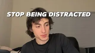 stop being distracted and start creating