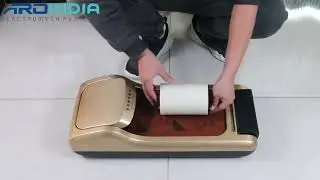 Automatic Shoe Membrane Machine Film Pedal Type | Model: SR-M (031) | AROINDIA ELECTROMECH PVT. LTD.
