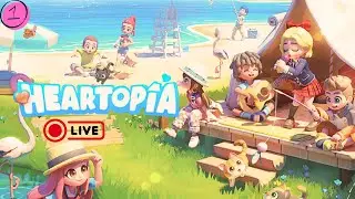 1&ordf; LIVE TESTANDO HEARTOPIA |JOGO GRATUITO |GAMEPLAY PT-BR