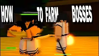 Best Way To Farm ALL BOSSES In Project Slayers