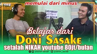 belajar dari Doni Sasake - Content Creator & Trader - memulai dari minus | yspodcast
