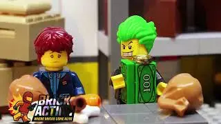 LEGO Survival: Inspeksi Pelarian Tahanan👮&zwj;♂️#lego #legoaction #funny #lucu #animation 