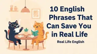 10 English Phrases That Can Save You in Real Life | Simple English for Beginners