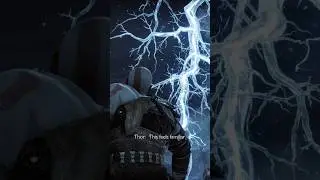 the leviathan V.S mjolnir #gaming #god of war #godofwarragnarock #win