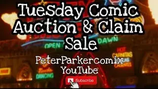 Live Comic Book Auction & BIN Sale!!!