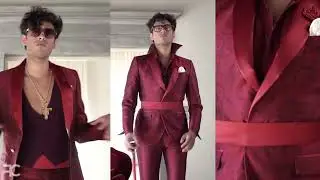 Groom&rsquo;s suit in brown, red and blue green | Cleofe Finati menswear. How to Choose the Perfect  Suit?