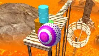 Rolling adventure balls‏ - SpeedRun Gameplay Level 1964