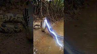 Electric Eel 600 Volt Shock | The Fish That Produces More Power Than Your Home #reels #facts