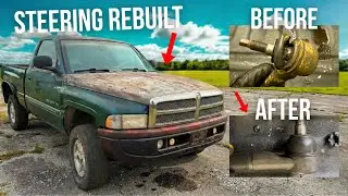 У моего Dodge Ram за 700 долларов ужасная тряска... поэтому я полностью перебрал рулевое управление.