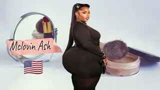Mclovin Ash: Jaw-dropping vast curvy plus size model influencer & digital content creator |biography