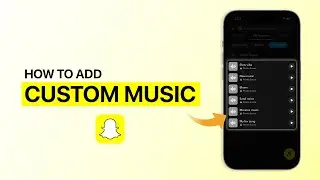 How To Add Your OWN Songs To A Snapchat Story?