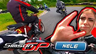 Das crazy!😝 NELE im RENNMODUS - Simson GP am Görlitz-Ring Hagenwerder - Teil #2