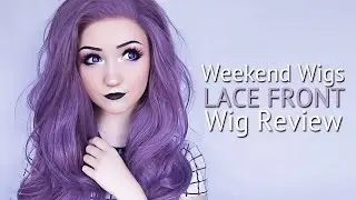 WEEKEND WIGS PURPLE SYNTHETIC LACE FRONT WIG REVIEW