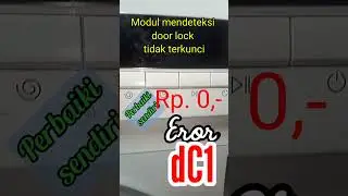 Samsung Front loading eror dC1 #samsung #mesincucilaundry